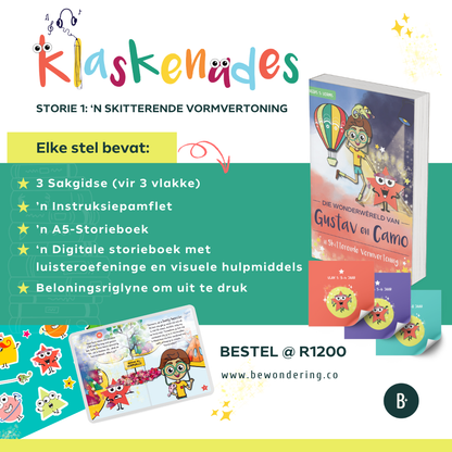 Klaskenades Storie 1: 'n Skitterende Vormvertoning